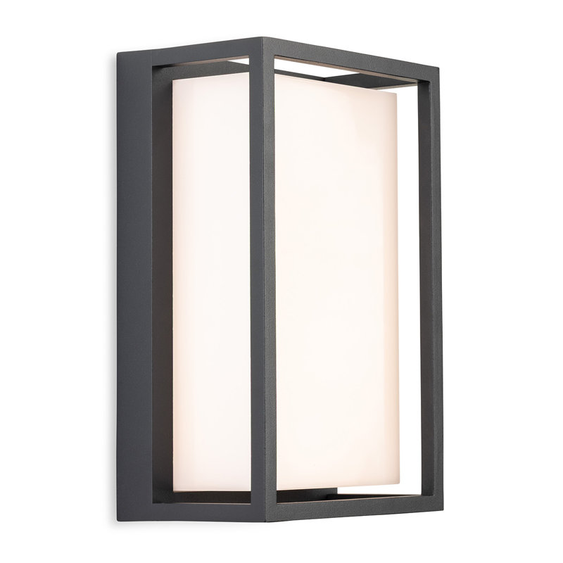 Graphite 24cm H Integrated LED Outdoor Sconce