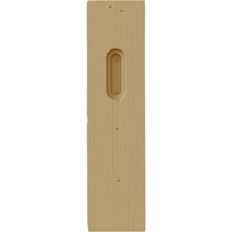 Alder Medium Thompson Hand-Carved Wood Corbel Bracket