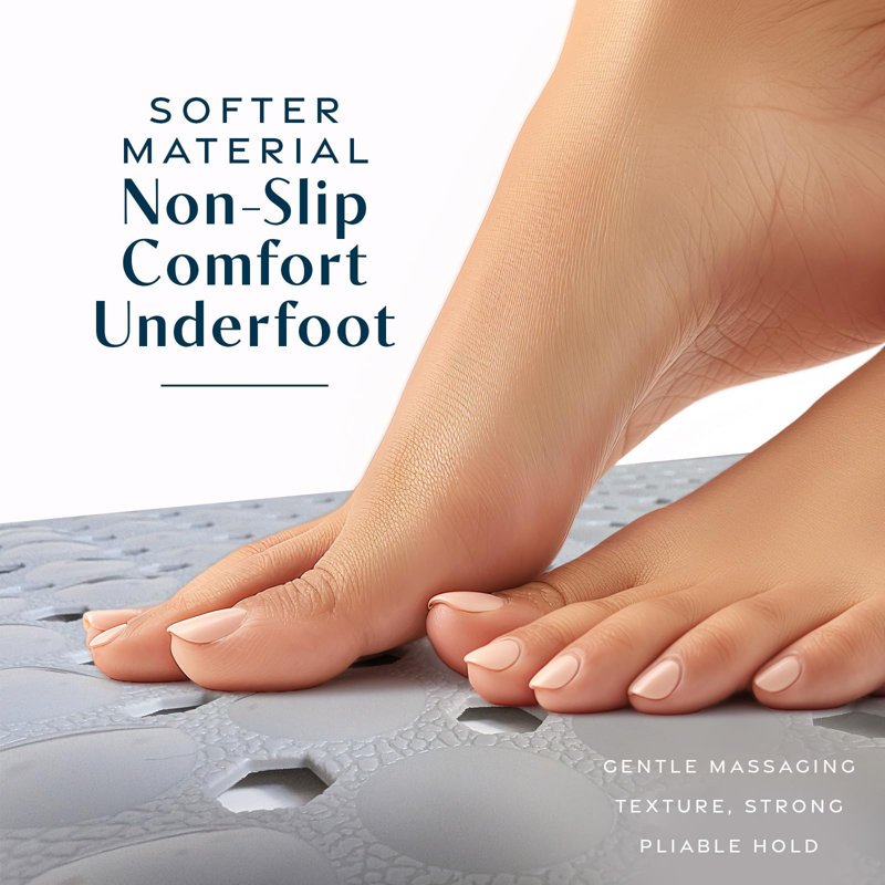 Tapis de sécurité pour baignoire Power Grip | Technologie Precision Grip