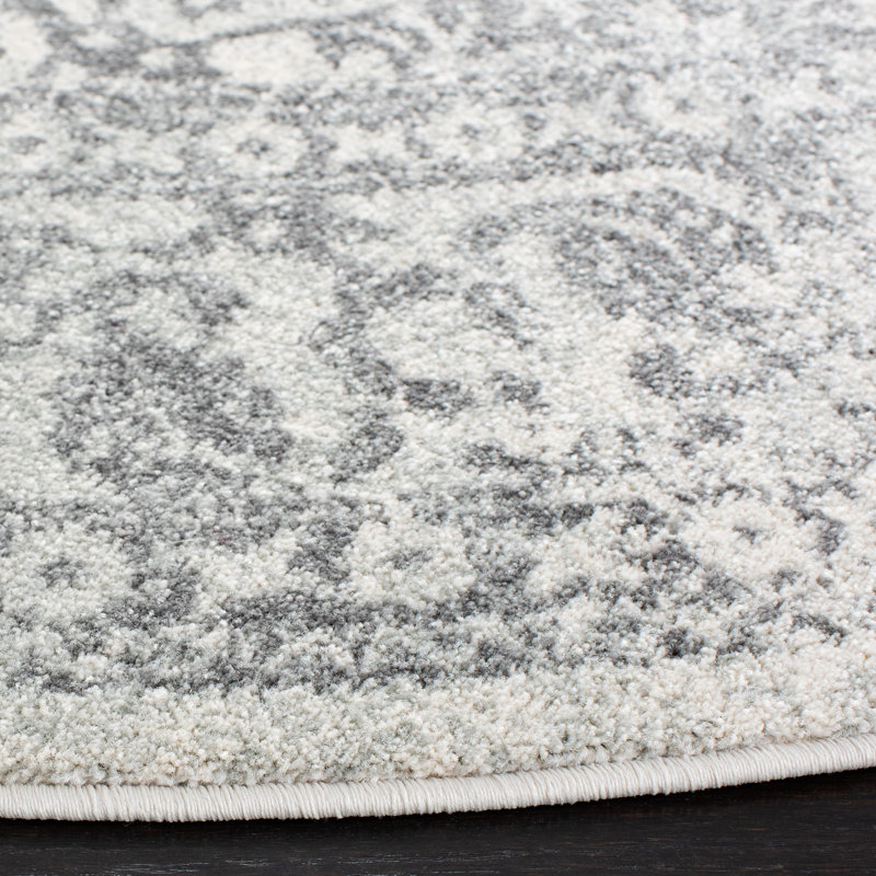 Rockport Performance Oriental Rug, Round 6'7"