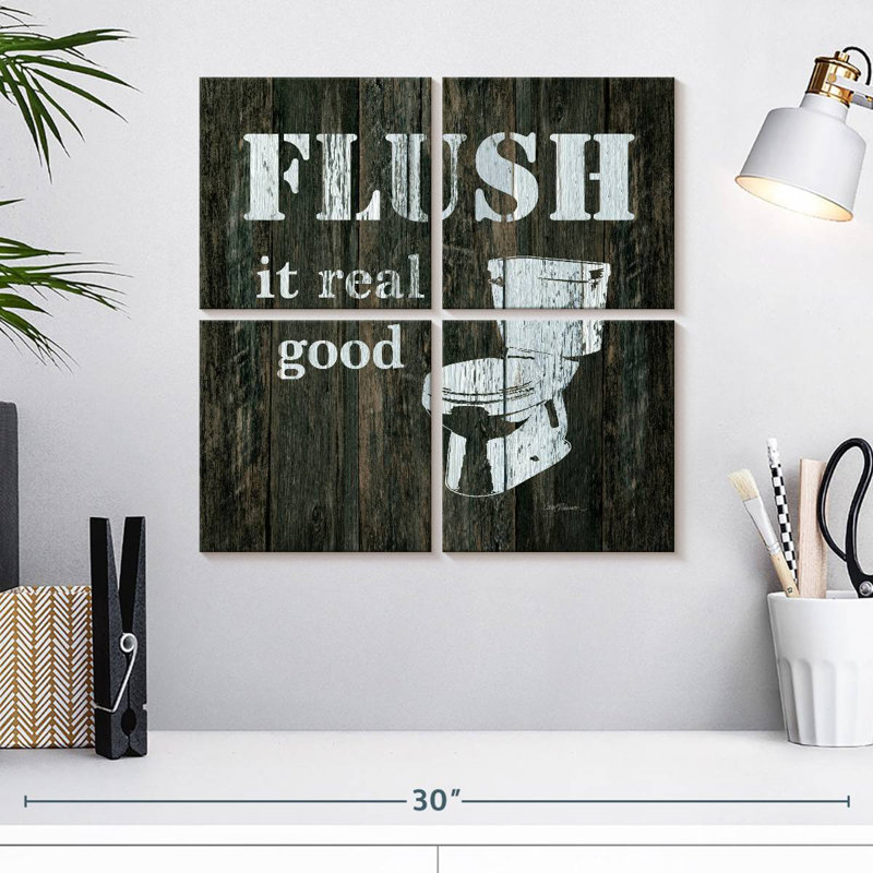 Tergel Flush It Real Good, H 18 po x l 18 po
