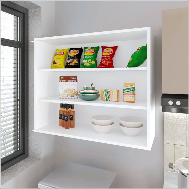 Armoire murale blanche, H 30 po x l 36 po x P 12 po, Blanc