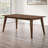 Tariel 72" Solid Wood Dining Set-1110299695