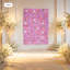 12 panneaux floraux artificiels, panneaux muraux de fleurs pour les paties d'anniversaire de mariage-138499383