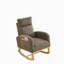 Chaise berçante moderne avec accoudoirs de salon et dossier haut-1044628576