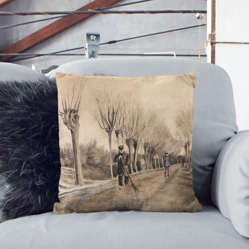 Square Cushion, 55cm H x 55cm W x 20cm D