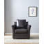 Silloth Faux Leather Armchair-1427987990
