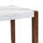 5 Piece Dining Set (Gray,White)