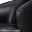 Deryn Leather Swivel Barrel Chair-1510948271