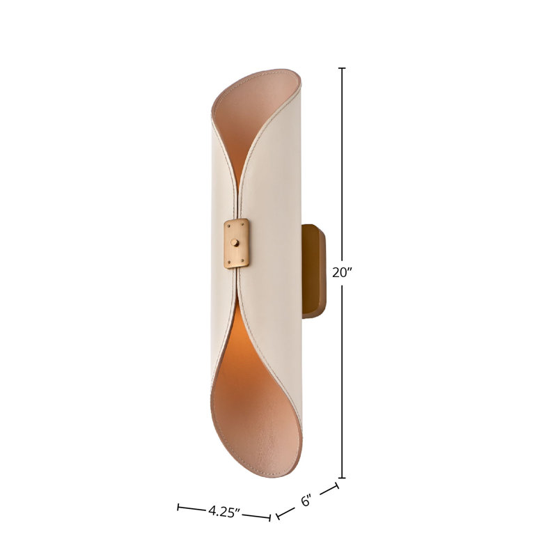 Applique murale Cape 1 LT Kalco, Blanc