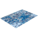 Overdyed One-of-a-Kind 8' 10" X 11' 10" Hand Knotted Area Rug