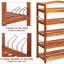 18 Pair Solid Wood Shoe Rack