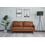 Cilla 58.3'' Faux Leather Loveseat-1466975686-1401443622