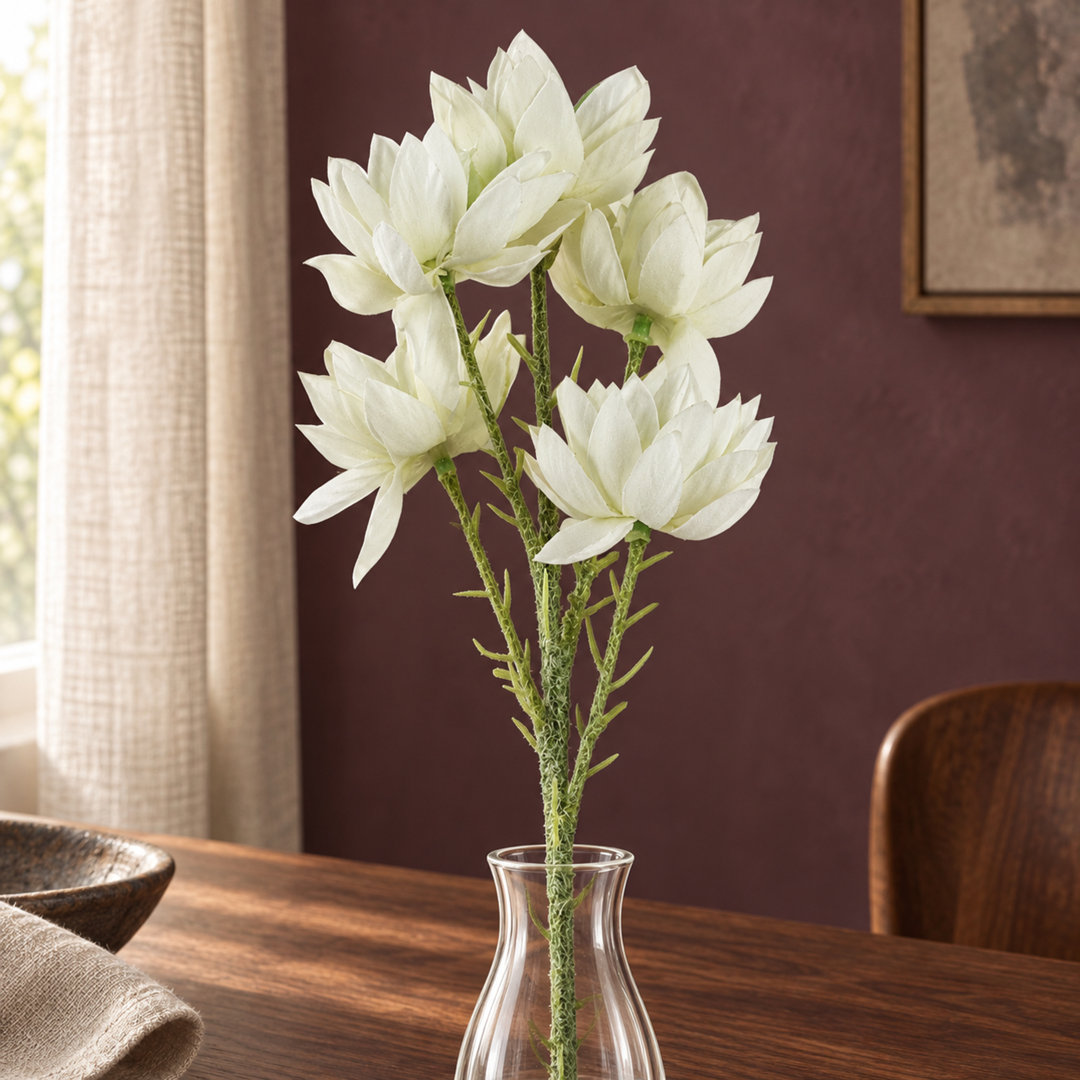 60cm White Starflower Stem