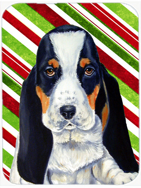 Planche à découper en verre Basset Hound