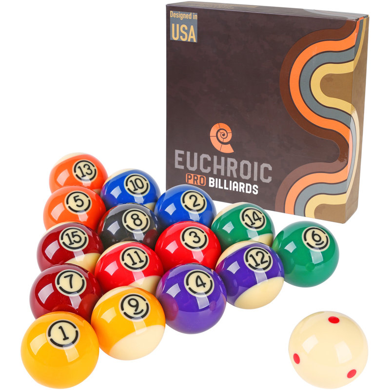 Ensemble de boules de billard et de billard