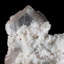 Calcite gracieuse sur calcédoine