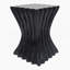 Table d'appoint, table de bout Wave Design, table d'appoint pour l'intérieur et l'extérieur