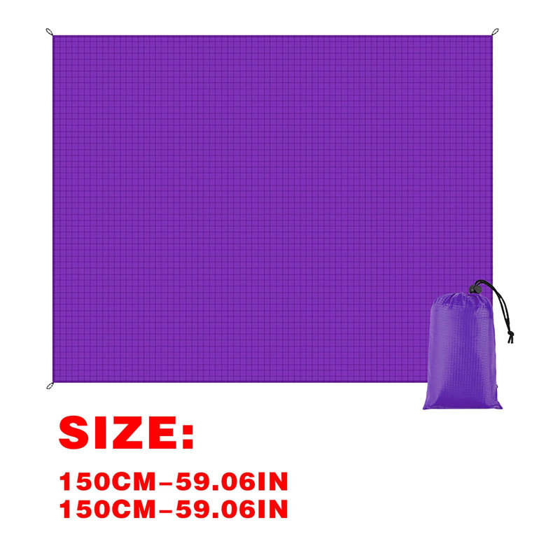  Tapis de camping parent-enfant pour l'extérieur, Purple