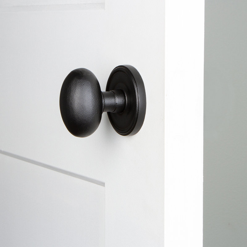 Ageless Iron Loch Rosette with Aeg Knob