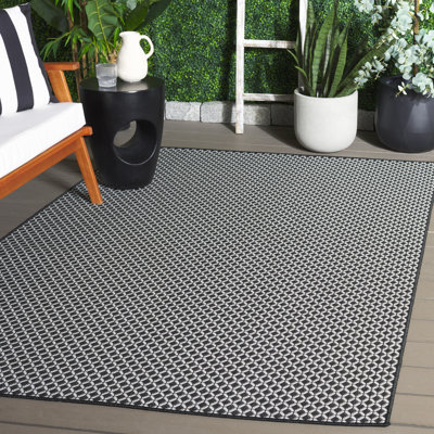 Tapis d'intérieur / extérieur à motif géométrique Terrace 804