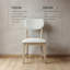 Chaise rembourrée en bois massif-611039024