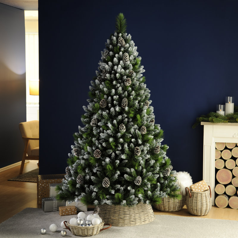 Artificial Pine Christmas Tree, 4.92ft H x 3.05ft W x 3.05ft D