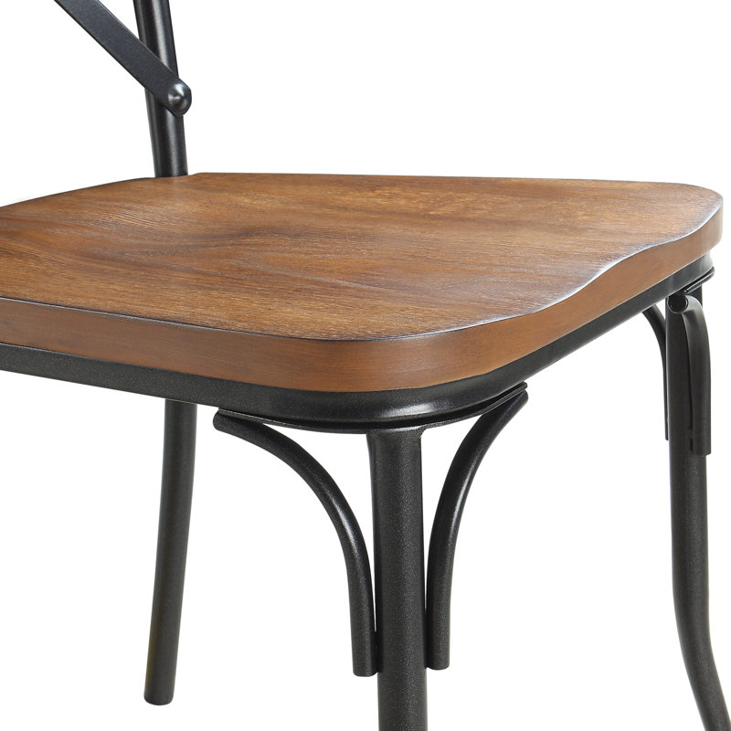 Ensemble de table de salle à manger Diskin, Brun, H 30 po x L 47,79 po x l 47,79 po