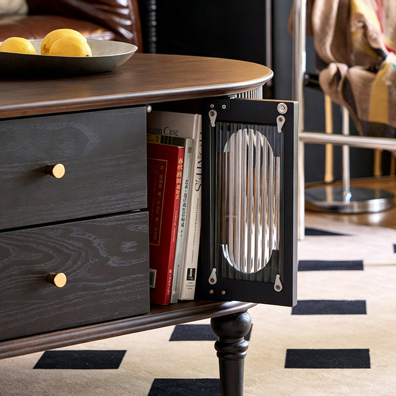 Table basse en bois Retro