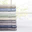 Serviettes de toilette antibactériennes et anti-acariens 100% coton (ensemble de 6)-1237492207