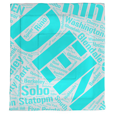 Polyester Box Stitch Comforter