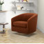 Fauteuil demi-tonneau pivotant Bennett
