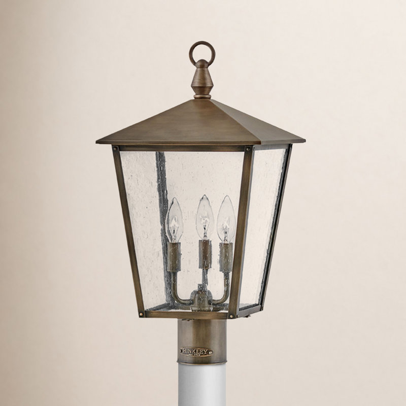 Huntersfield 20.75" H Hardwired Lamp Post (Full), Burnished Bronze
