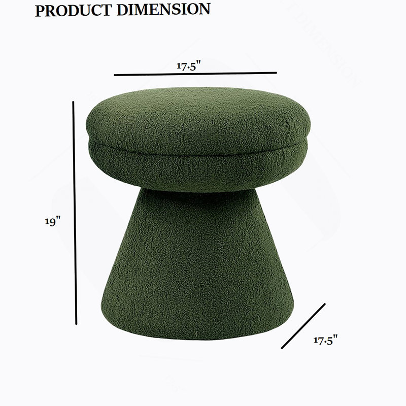 Finition verte contemporaine 1Pc, Vert
