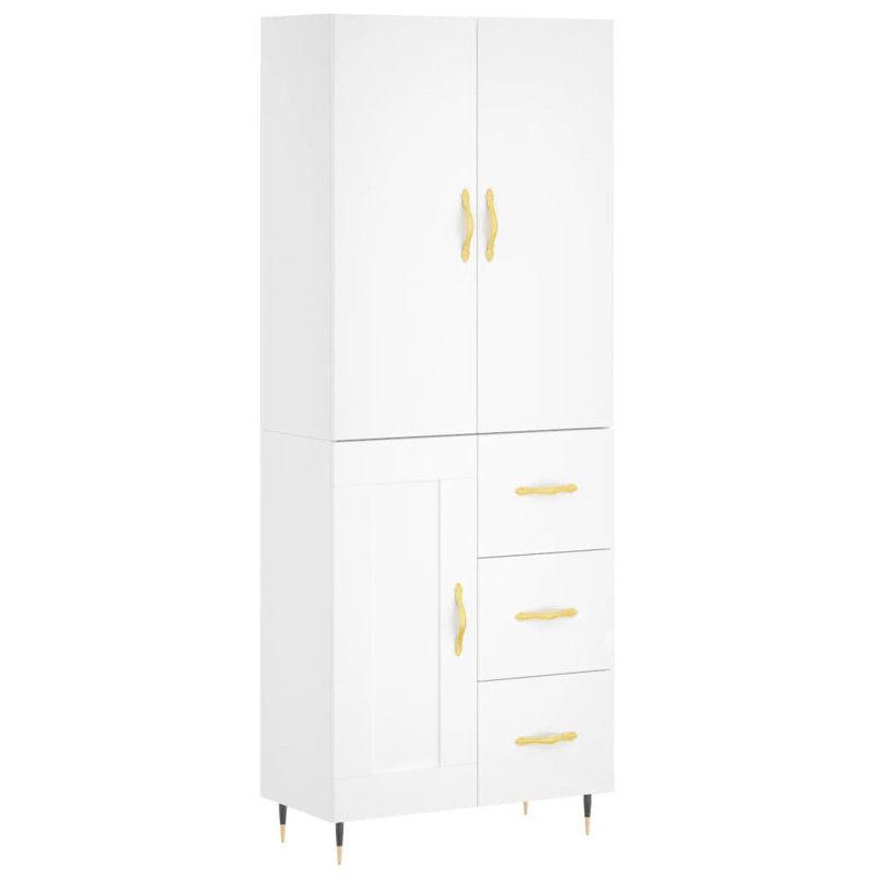 Monchell 69.5cm Sideboard, White