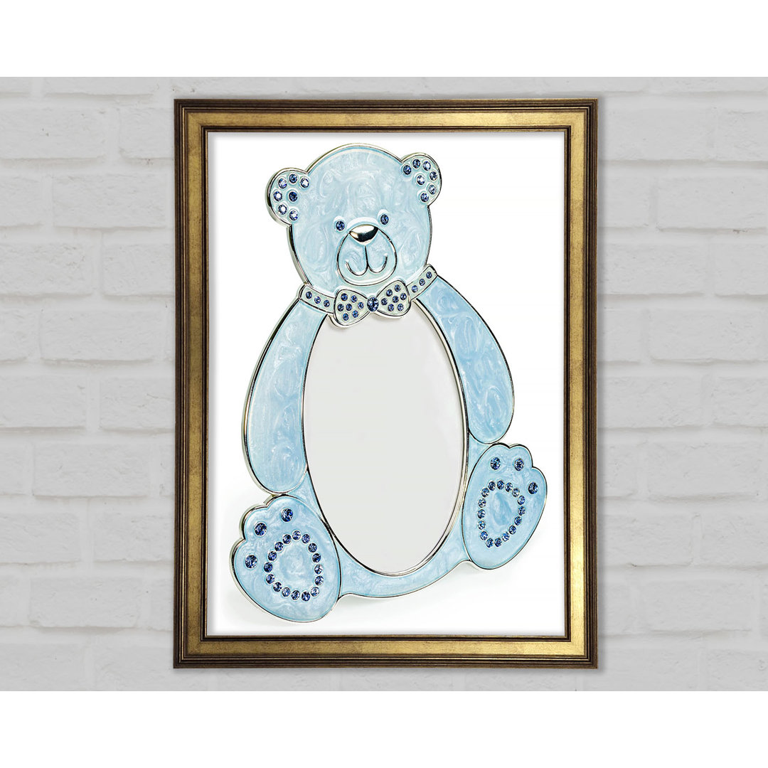 Gerahmtes Leinwandbild Teady Bear Sparkle