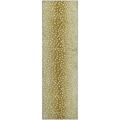 Premium Machine Washable Merilou AMF44 Gilded Rug