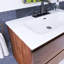 36 po Meuble-lavabo mural à simple cuve W-329523080