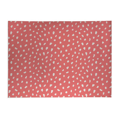 Paint Drop Low Profile Kitchen Mat