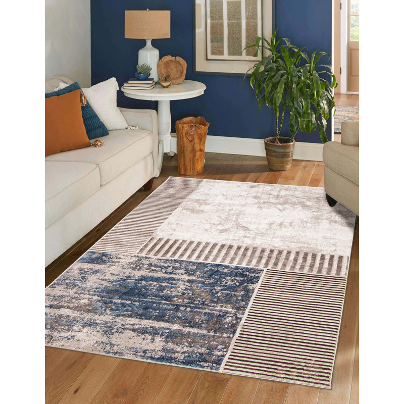 Tapis gris Gouveia, Rectangle de 5 pi x 8 pi