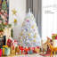 Arbre de Noël blanc en cachemire-1980882042