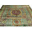 Tapis tribal turc vert et vert 8 x 8