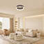 2-Light 30cm LED Flush Mount-1340486186