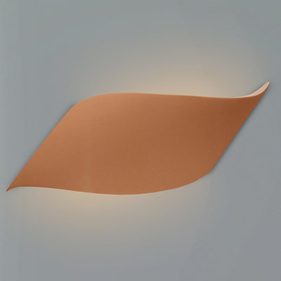 Ambiance - Wave LED ADA Wall Sconce - Adobe