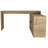 59.61'' W L Shaped Desk, Computer Desk, Home Office Desk With Storage-88634087