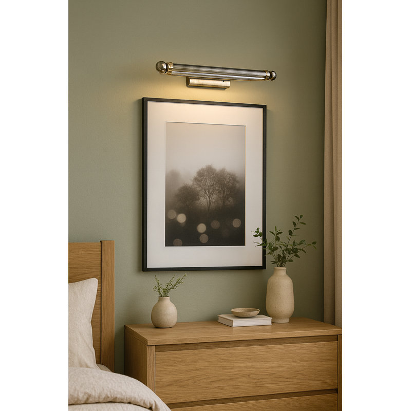 Picture Light 1 -Light Hardwired LED Wall Mounted Picture Light
