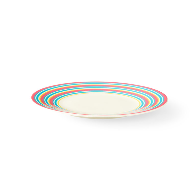 Calypso Stripe Salad Plate