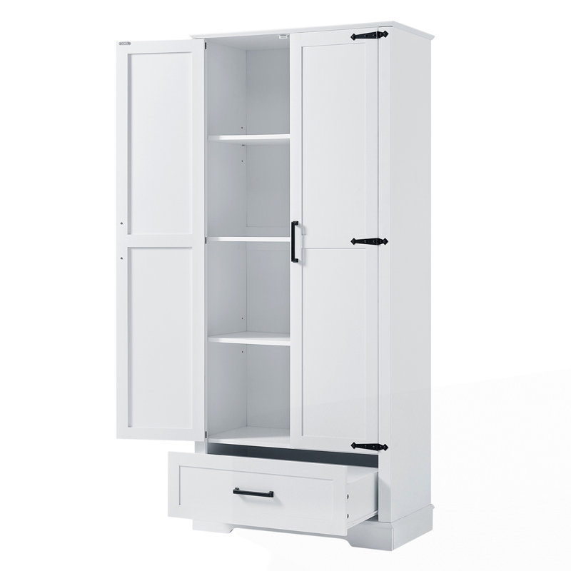 Grande armoire de rangement pour salle de bain