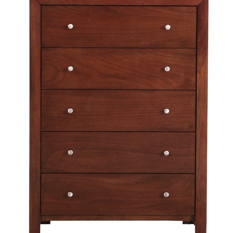 Commode, commode de chambre à coucher, commode moderne, Cerisier