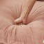 Chenille rembourrée rose avec siège mobile de 39,8 po, coussins latéraux confortables, convient aux coussins de confort de salon, aux petites pièces-1422498359